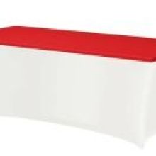 Buffettafeltopper rood