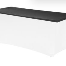 Buffettafeltopper zwart