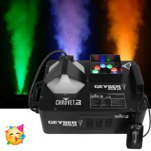 Rookmachine met ledverlichting