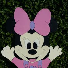 Geboortebord Minnie Mouse huren